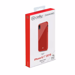 Celly Diamond coque de protection pour téléphones portables 15,5 cm (6.1") Housse Rouge - Vue supplémentaire 5