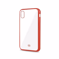 Celly Laser Matt, Housse, Apple, iPhone XR, 15,5 cm (6.1"), Transparent, Rouge