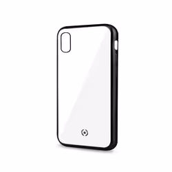Celly Laser Matt, Housse, Apple, iPhone XR, 15,5 cm (6.1"), Transparent, Noir