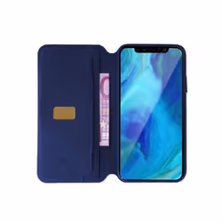 Celly Prestige coque de protection pour téléphones portables 15,5 cm (6.1") Étui avec portefeuille Bleu