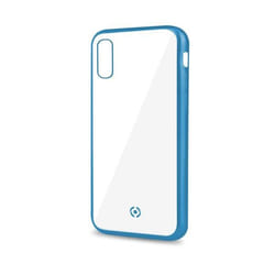 Celly Laser Matt coque de protection pour téléphones portables 16,5 cm (6.5") Housse Transparent, Bleu