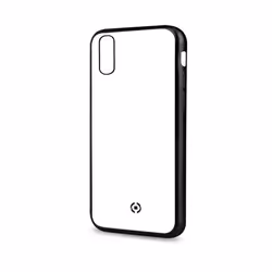 Celly Laser Matt, Housse, Apple, iPhone XS Max, 16,5 cm (6.5"), Transparent, Noir