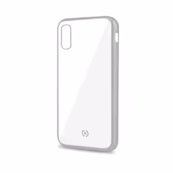 Celly Laser Matt, Housse, Apple, iPhone XS Max, 16,5 cm (6.5"), Transparent, Argent