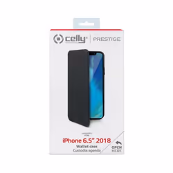 Celly PRESTIGE999BK coque de protection pour téléphones portables 16,5 cm (6.5") Étui avec portefeuille Noir - Vue supplémentaire 5
