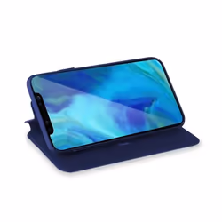 Celly Prestige coque de protection pour téléphones portables 16,5 cm (6.5") Étui avec portefeuille Bleu