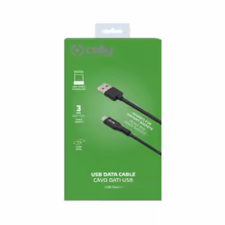 Celly USB-C3MBK câble USB 3 m USB A USB C Noir