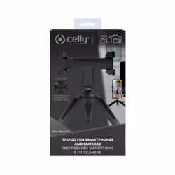 Celly CLICKNANOTRIBK trépied Smartphone/Tablette 3 pieds Noir - Vue supplémentaire 5
