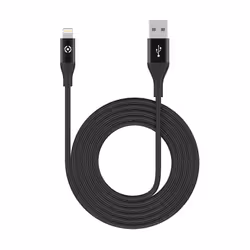Celly USBLIGHTCOLORBK câble Lightning 1 m Noir