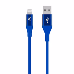 Celly USBLIGHTCOLORBL câble Lightning 1 m Bleu