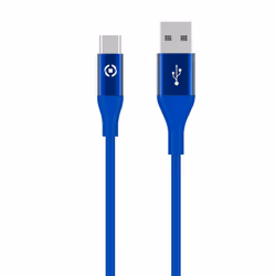 Celly USBTYPECCOLORBL câble USB 1 m USB 2.0 USB A USB C Bleu - Vue supplémentaire 2