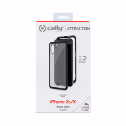 Celly Attraction coque de protection pour téléphones portables 14,7 cm (5.8") Housse Noir - Vue supplémentaire 4