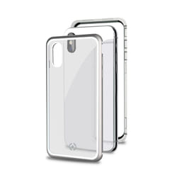 Celly Attraction coque de protection pour téléphones portables 16,5 cm (6.5") Housse Noir, Argent