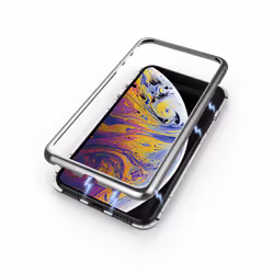 Celly Attraction coque de protection pour téléphones portables 16,5 cm (6.5") Housse Noir, Argent