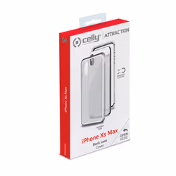 Celly Attraction coque de protection pour téléphones portables 16,5 cm (6.5") Housse Noir, Argent - Vue supplémentaire 5