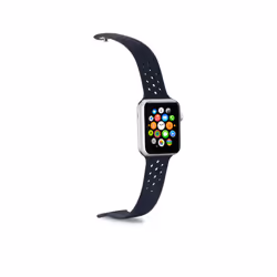Celly WATCHBANDBK, Bande, Smartwatch, Noir, Apple, Watch 42/44 mm, Silicone