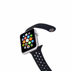 Celly WATCHBANDBK accessoire intelligent à porter sur soi Bande Noir Silicone