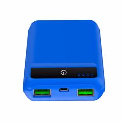 Celly PBPOCKET5000BL banque d'alimentation électrique Lithium Polymère (LiPo) 5000 mAh Bleu