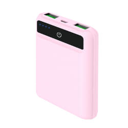 Celly PBPOCKET5000PK banque d'alimentation électrique Lithium Polymère (LiPo) 5000 mAh Rose
