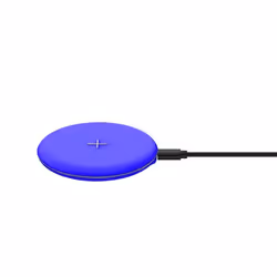 Celly WLFASTFEELBL chargeur d'appareils mobiles Smartphone Bleu USB Recharge sans fil Charge rapide Intérieure