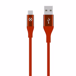Celly USBMICROCOL3MRD câble USB 3 m USB A Micro-USB B Rouge
