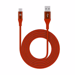 Celly USBTYPECCOL3MRD câble USB 3 m USB A USB C Rouge
