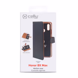 Celly Wally coque de protection pour téléphones portables 18,1 cm (7.12") Folio Noir - Vue supplémentaire 4