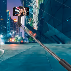 Celly CLICKFLASHPODBK bâton support pour selfies Smartphone Noir - Vue supplémentaire 5