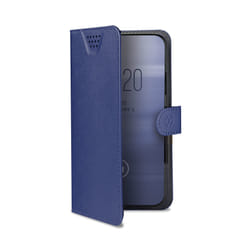 Celly Wally One XL coque de protection pour téléphones portables 12,7 cm (5") Folio porte carte Bleu