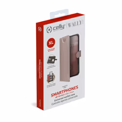 Celly Wally One XL coque de protection pour téléphones portables 12,7 cm (5") Folio porte carte Rose - Vue supplémentaire 6