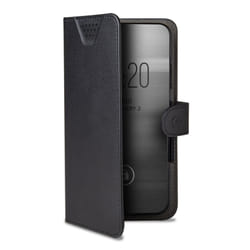 Celly Wally One XXXL coque de protection pour téléphones portables 15,2 cm (6") Folio porte carte Noir