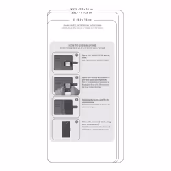 Celly Wally One XXXL coque de protection pour téléphones portables 15,2 cm (6") Folio porte carte Noir - Vue supplémentaire 4