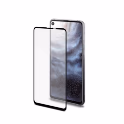 Celly Full Glass, Samsung, Galaxy A8s, Résistant aux rayures, Noir, Transparent, 1 pièce(s)