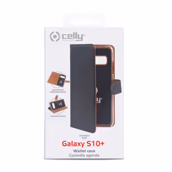 Celly WALLY891 6.4" Étui avec portefeuille Noir, Marron - Vue supplémentaire 4