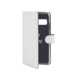 Celly Wally coque de protection pour téléphones portables 16,3 cm (6.4") Étui avec portefeuille Blanc