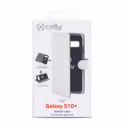 Celly Wally coque de protection pour téléphones portables 16,3 cm (6.4") Étui avec portefeuille Blanc - Vue supplémentaire 4