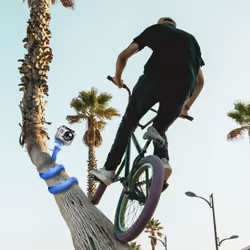 Celly Snake bâton support pour selfies Universel Bleu