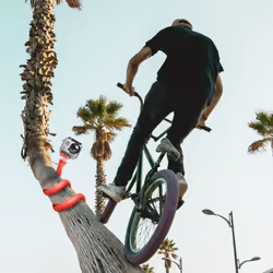 Celly Snake bâton support pour selfies Universel Rouge