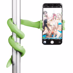 Celly Snake, Universel, Vert, Toutes marques, Silicone, 6 cm, 8,5 cm
