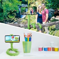 Celly Snake bâton support pour selfies Universel Vert