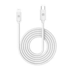 Celly USBLIGHTTYPECWH câble de téléphone portable Blanc 1 m USB C Lightning