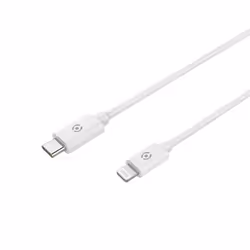 Celly USBLIGHTTYPECWH câble de téléphone portable Blanc 1 m USB C Lightning