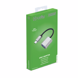 Celly PROUSBCUSBDS câble USB USB 3.2 Gen 1 (3.1 Gen 1) USB C USB A Argent - Vue supplémentaire 4