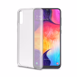 Celly Gelskin, Housse, Samsung, Galaxy A70, Transparent