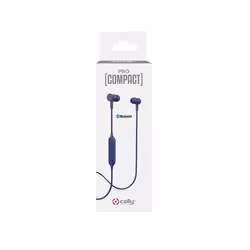 Celly PCBHSTEREOBL écouteur/casque Sans fil Ecouteurs, Minerve Appels/Musique Micro-USB Bluetooth Bleu