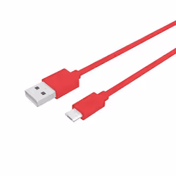 Celly PCUSBMICRORD, 1 m, USB A, Micro-USB B, Rouge