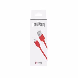 Celly PCUSBMICRORD câble USB 1 m USB A Micro-USB B Rouge