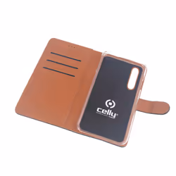 Celly WALLY841 coque de protection pour téléphones portables 16,2 cm (6.39") Folio porte carte Noir