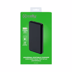 Celly PBE10000 Lithium-Ion (Li-Ion) 10000 mAh Noir - Vue supplémentaire 4