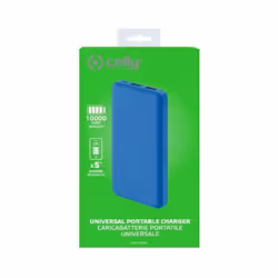 Celly PBE10000 Lithium-Ion (Li-Ion) 10000 mAh Bleu - Vue supplémentaire 4