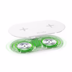 Celly WL2FASTPADWH chargeur d'appareils mobiles Smartphone Blanc Secteur Intérieure